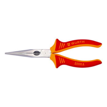 Слика на Клешта шпиц рамна заоблена VDE, ZEBRA 160mm