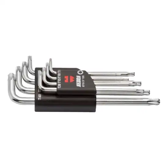 Слика на Сет аголни Torx клучеви со топчеста глава, ZEBRA