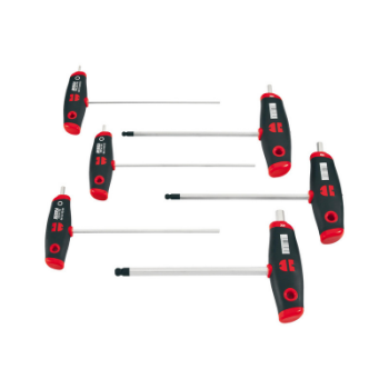 Слика на Сет T-одвртувачи со топчест имбус прифат, ZEBRA