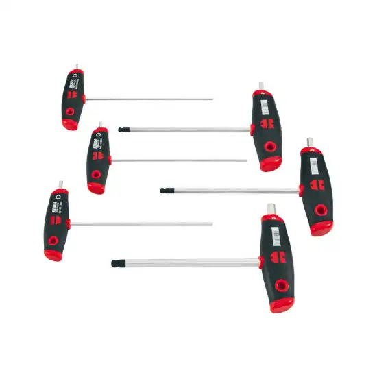 Слика на Сет T-одвртувачи со топчест имбус прифат, ZEBRA