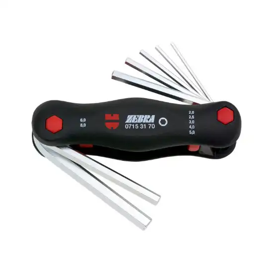 Слика на Сет аголни имбус клучеви, 7 парч., ZEBRA
