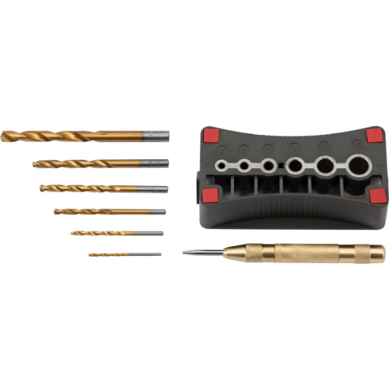 Слика на Бургии за дупчалка за метал со водилка 8 парчиња