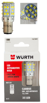 Слика на LED CANBUS - P21/5W-BAY15D-12/24V