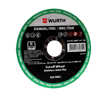 Слика на Диск за сечење, Wurth Basic - инокс