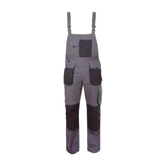 Слика на Работнички панталони со прерамки VIKING GREY