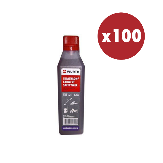 Fotografia e Pako me 100 copë vaj Triathlon FARM2T SAFETYMIX 100ml.