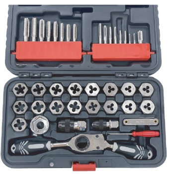 Слика на Сет врезници и нарезници М3-М12 во куфер, 40 пар.