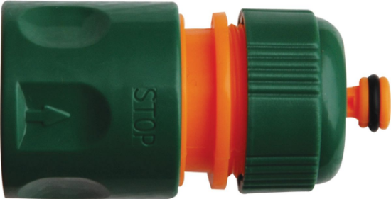 Слика на Конектор за црево 1/2, стоп функција, PVC, p5