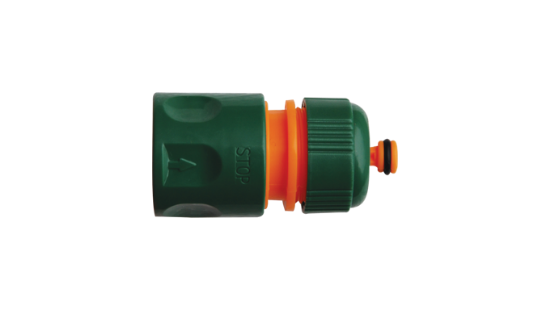 Слика на Конектор за црево 3/4, стоп функција, PVC, p5