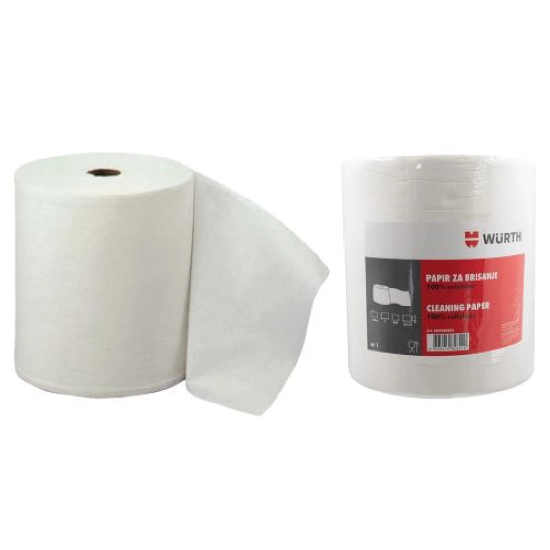 Слика на  Хартија за бришење, 100% Cel, Бела 26x23cm 800л