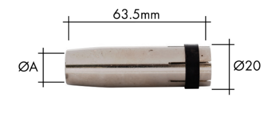 Слика на Гасна млазница за MB24KD, ф17