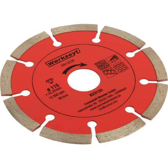 Слика на Дијамантски диск за сечење 115 mm, p3